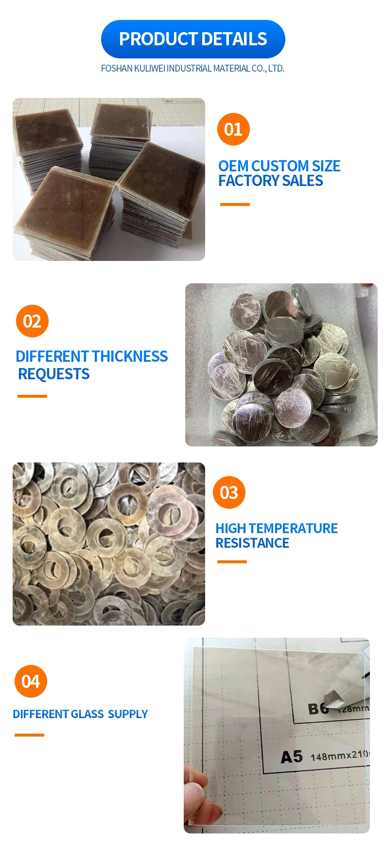 Hot Sale Transparent Mica Sheet To247 To220 To3p To246 Electrical Insulating Material