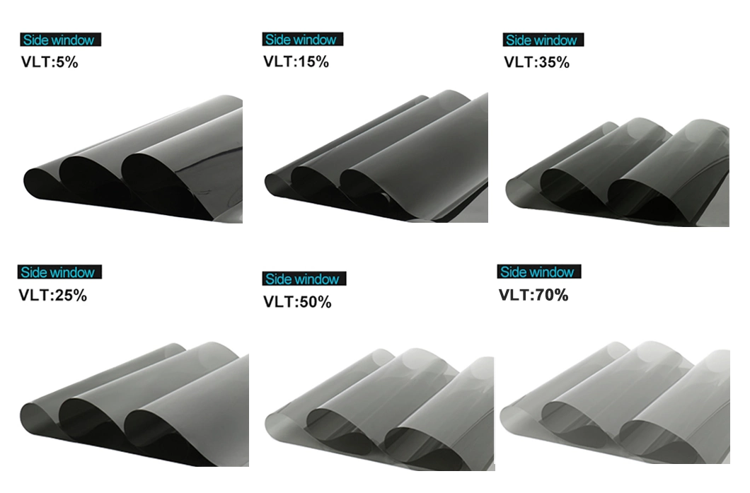 Top Grade Car Window Glass Tint Film Anti Scratch Heat Insulation Vlt 70% Irr 99% Removable Nano Ceramic Film