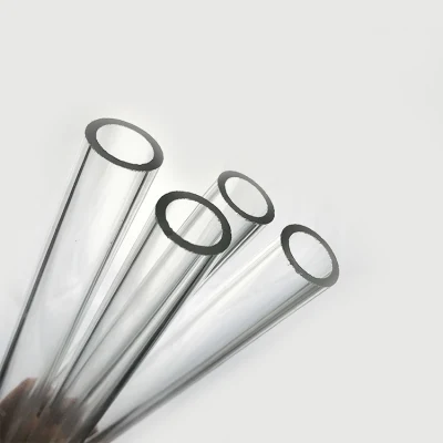 Matériau en verre borosilicaté pour tube cylindrique