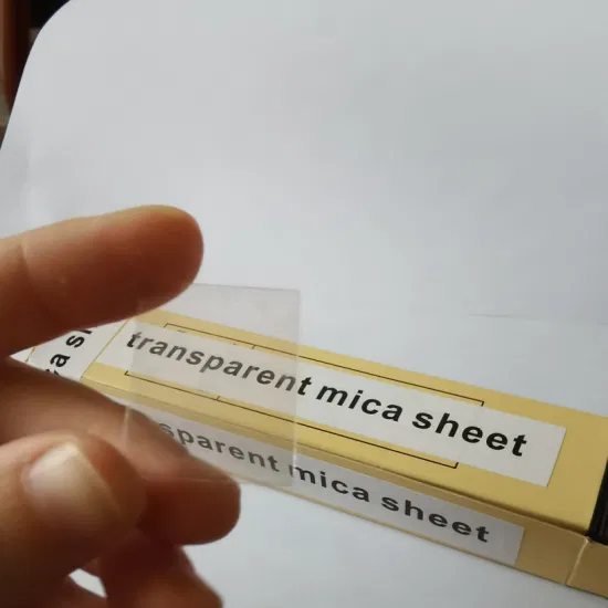 Feuille de Mica transparente To247 To220 To3p To246, matériau isolant électrique, offre spéciale