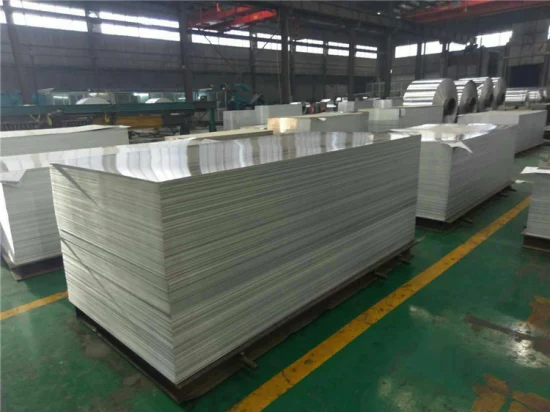 Feuille d'aluminium 3003 5052 5083 6061 6063 6082 7075, plaque d'aluminium de 1mm, matériau de construction fabriqué en Chine